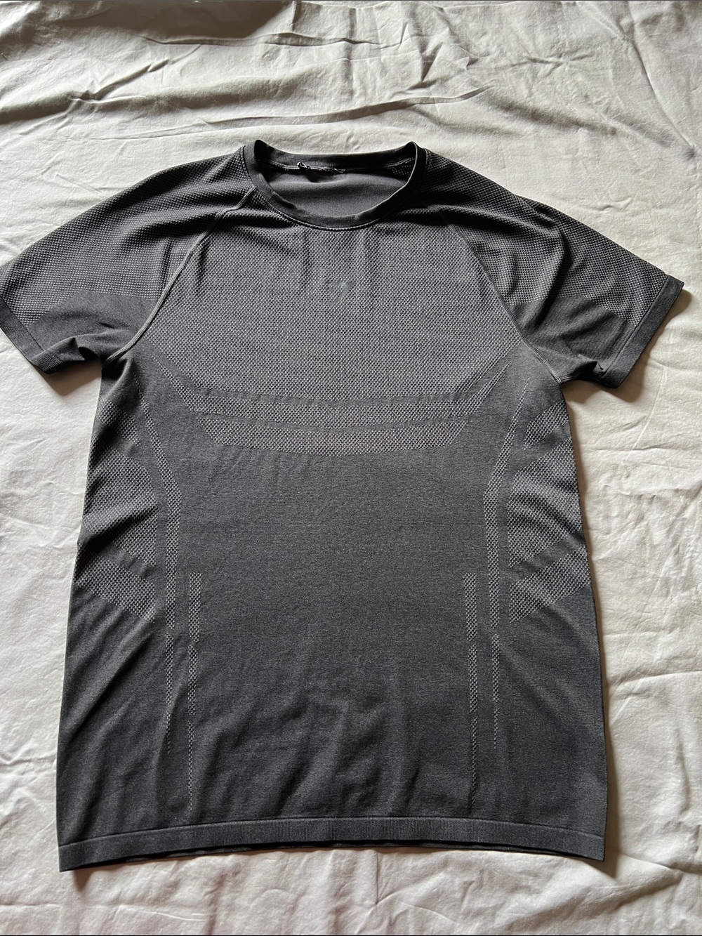 Gymshark Elite Seamless T-Shirt Slim Fit Black/Dark Grey Mens Size: m